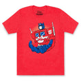 Gallery viewerに画像を読み込む, Catnip Bravo X トランスフォーマーTシャツ – オプティマスプライムとキャットニップブラボーのコラボTシャツ