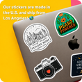 Load image into Gallery viewer, The Smurfs Grouchy Smurf Sticker, an officially licensed vinyl sticker of Grouchy Smurf from The Smurfs, sold by Symbiote Studios. (ChatGPTImageJul17_2026_01_07_18PM.png)