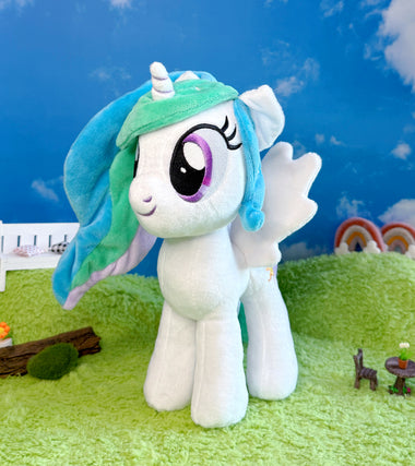 Load image into Gallery viewer, My Little Pony Filly Princess Celestia Plush