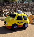 Load image into Gallery viewer, Yellow Taxi Goes Vroom: Taxi Plush