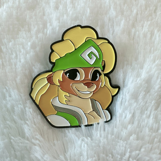 Nikoderiko Luna Enamel Pin