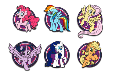 Load image into Gallery viewer, My Little Pony Pin Set