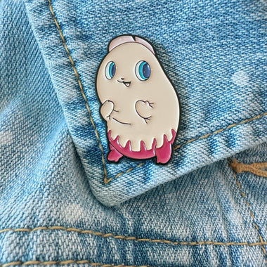 Load image into Gallery viewer, Promise Mascot Agency Pinky Enamel Pin