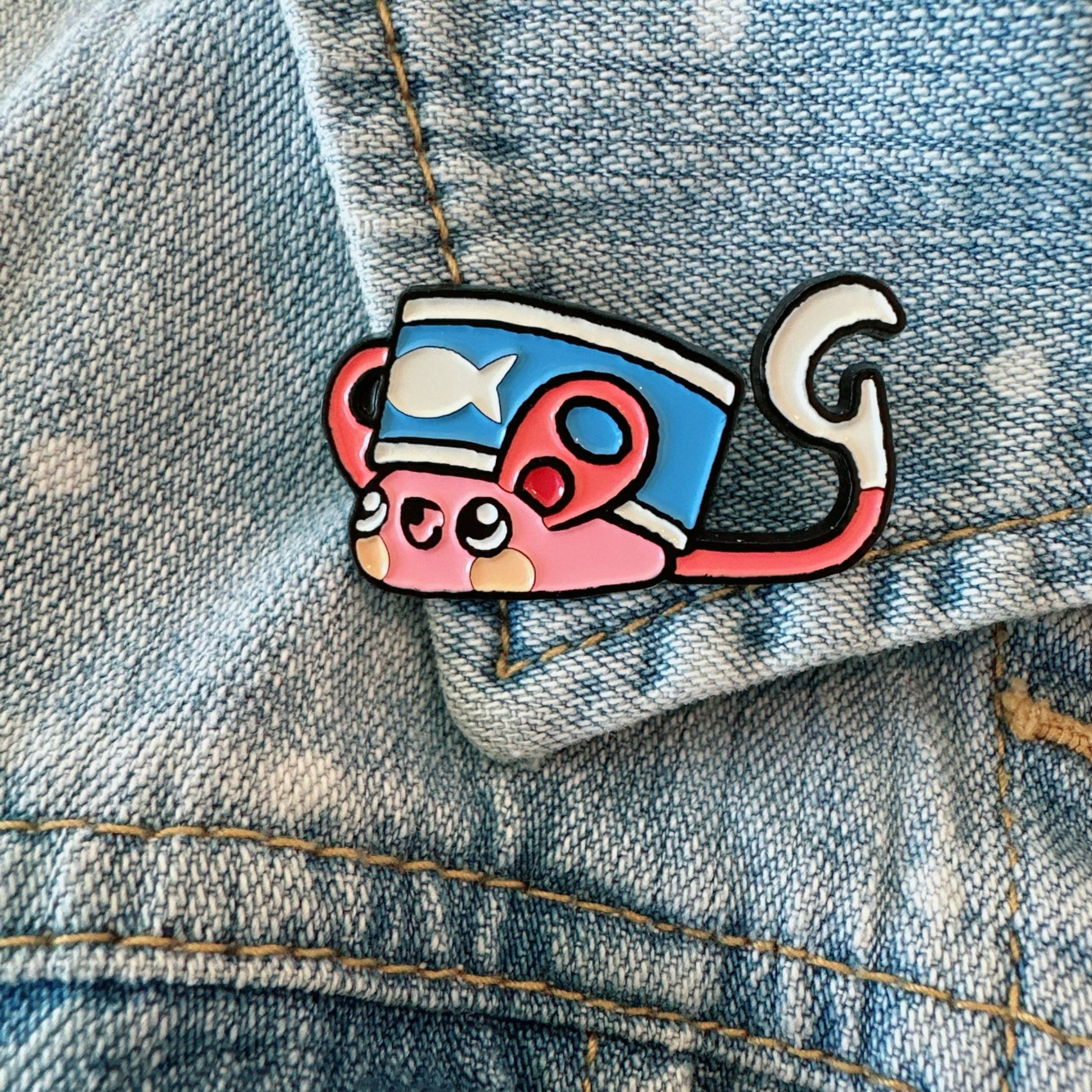 Beastieball Trat Enamel Pin