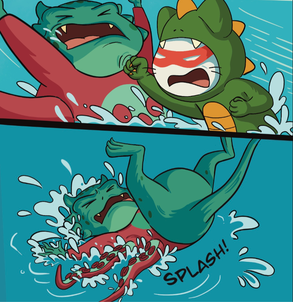 Catnip Bravo in the Kaiju Showdown at SDCC – Part 3