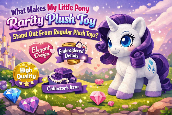 What Makes My Little Pony Rarity Plush Toy Stand Out From Regular Plush Toys?