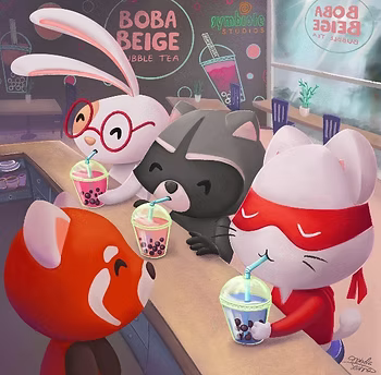 Catnip Bravo Bubble Tea Adventure