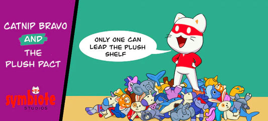 🧸 Catnip Bravo and the Plush Pact – A Comic Showdown