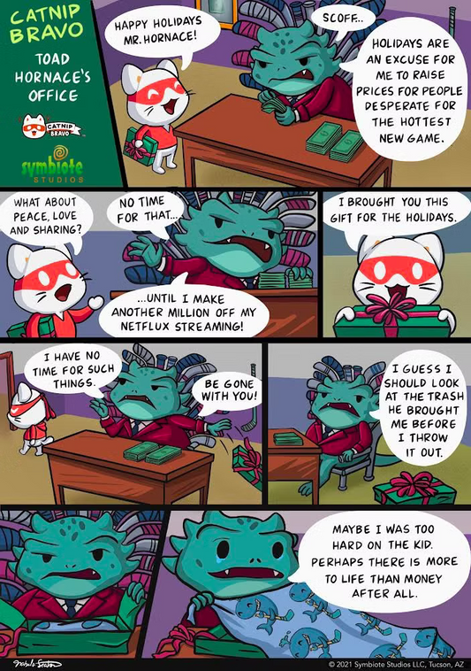 Catnip Bravo in Happy Holidays Toad Hornace Part 2