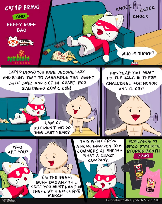 Catnip Bravo and the Beefy Buff Bao
