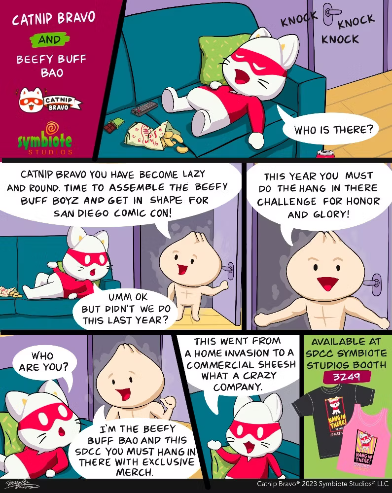 Catnip Bravo and the Beefy Buff Bao