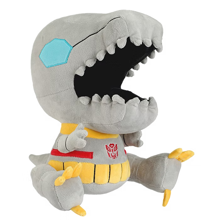 Transformers Grimlock Plush is ready to cuddle