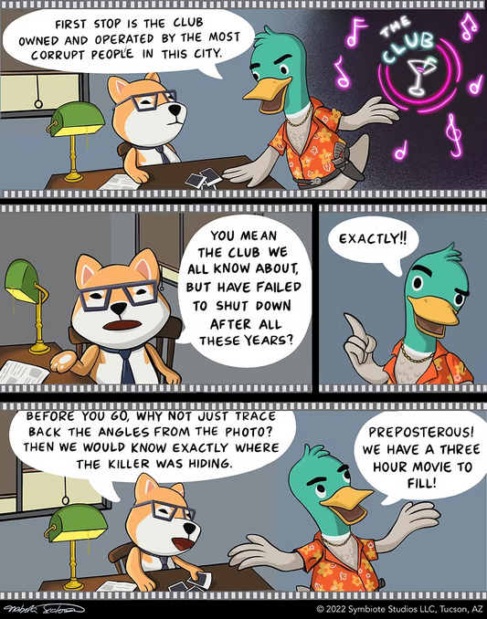 Detective Duck in Picture Problem Part 2