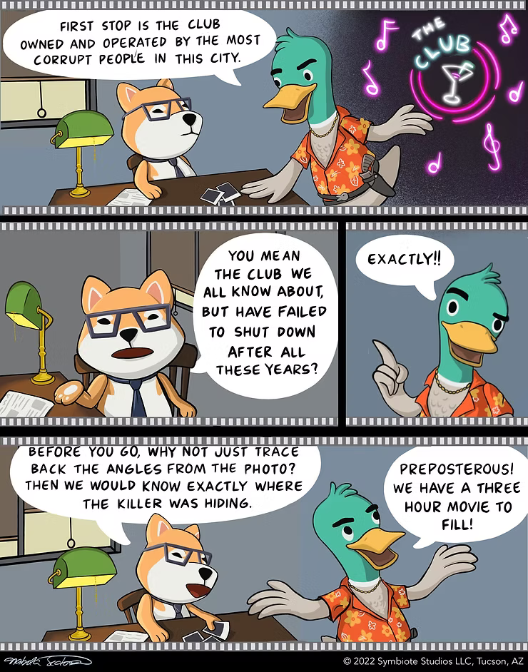 Detective Duck in Picture Problem Part 2