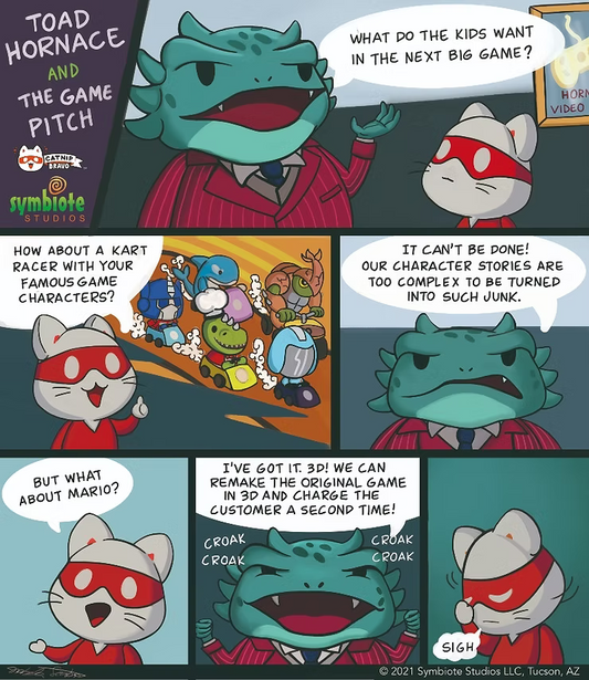 Toad Hornace and the Game Pitch