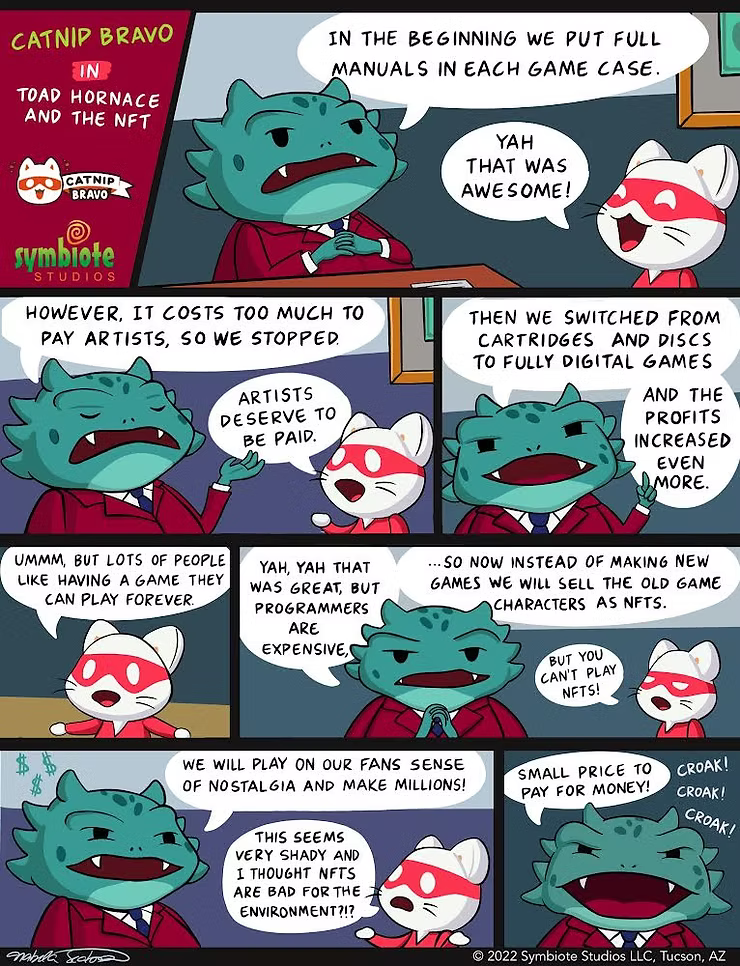 Catnip Bravo and the NFT