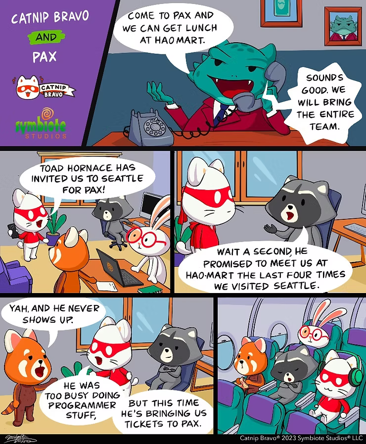 Catnip Bravo and PAX