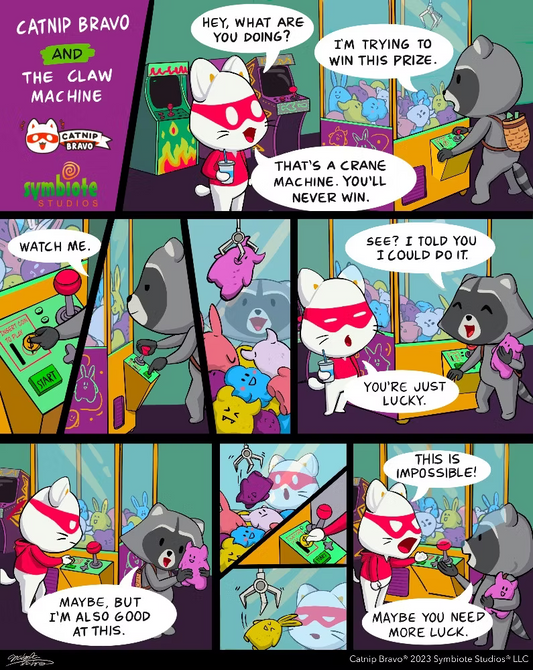 Catnip Bravo vs Claw Machine