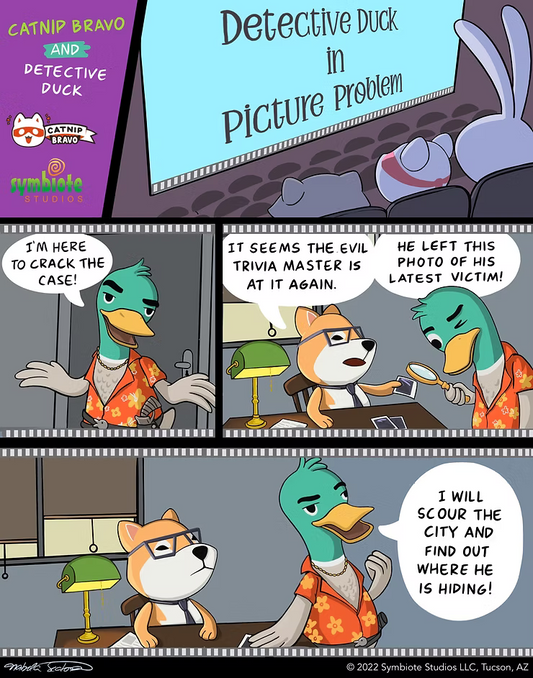 Detective Duck in Picture Problem Part 1