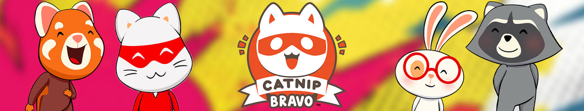 Officially licensed character stickers collection banner. (CatnipBanner.jpg)