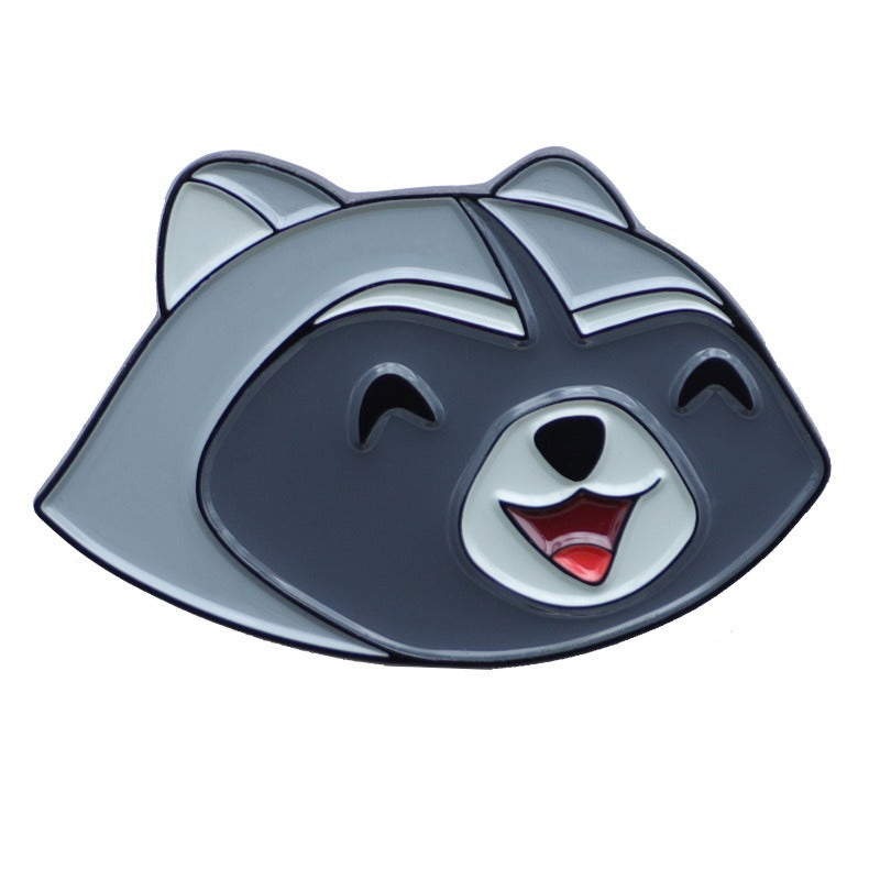 Catnip Bravo: Firecracker Raccoon Pin