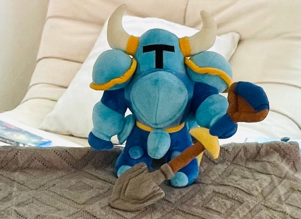 Shovel Knight Plush & Pin – Official Collectible Toy – Symbiote