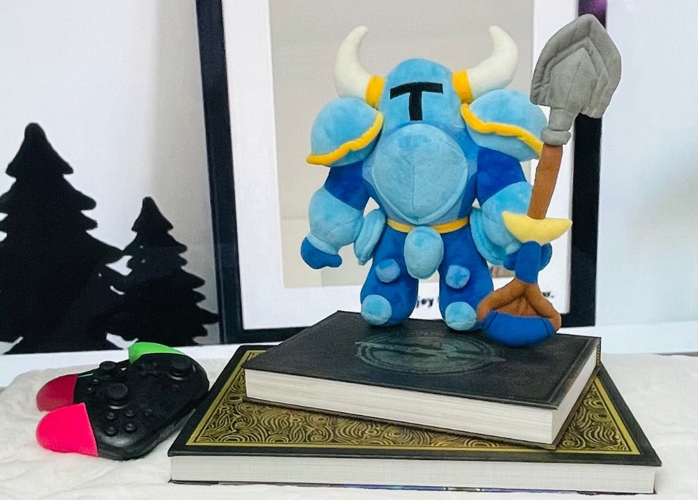 Shovel Knight Plush & Pin – Official Collectible Toy – Symbiote