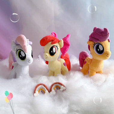 Load image into Gallery viewer, My Little Pony Cutie Mark Crusaders Plush Set
