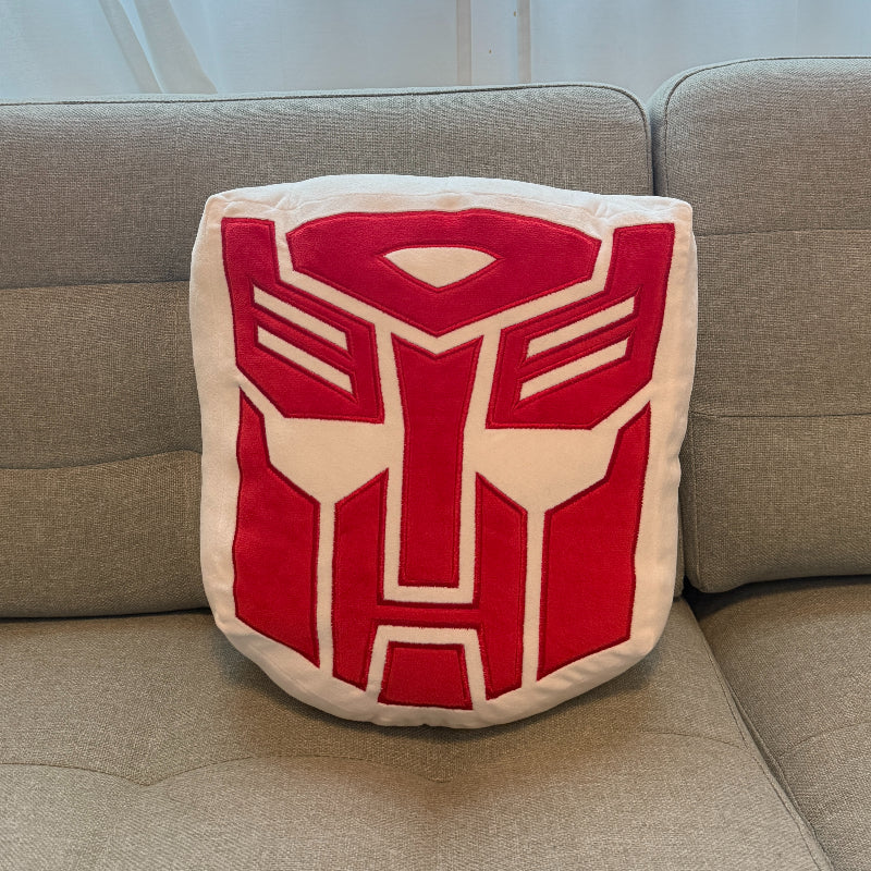 トランスフォーマー オートボットロゴ クッション | ふわふわの