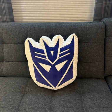 Load image into Gallery viewer, Transformers: Decepticon Logo Plush Cushion
