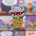 Load image into Gallery viewer, Catnip Bravo Burrito Plush Keychain
