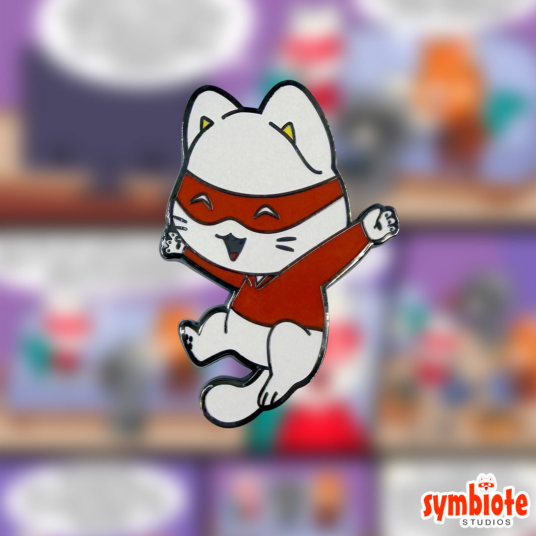 キャットニップ・ブラボー記念ピン