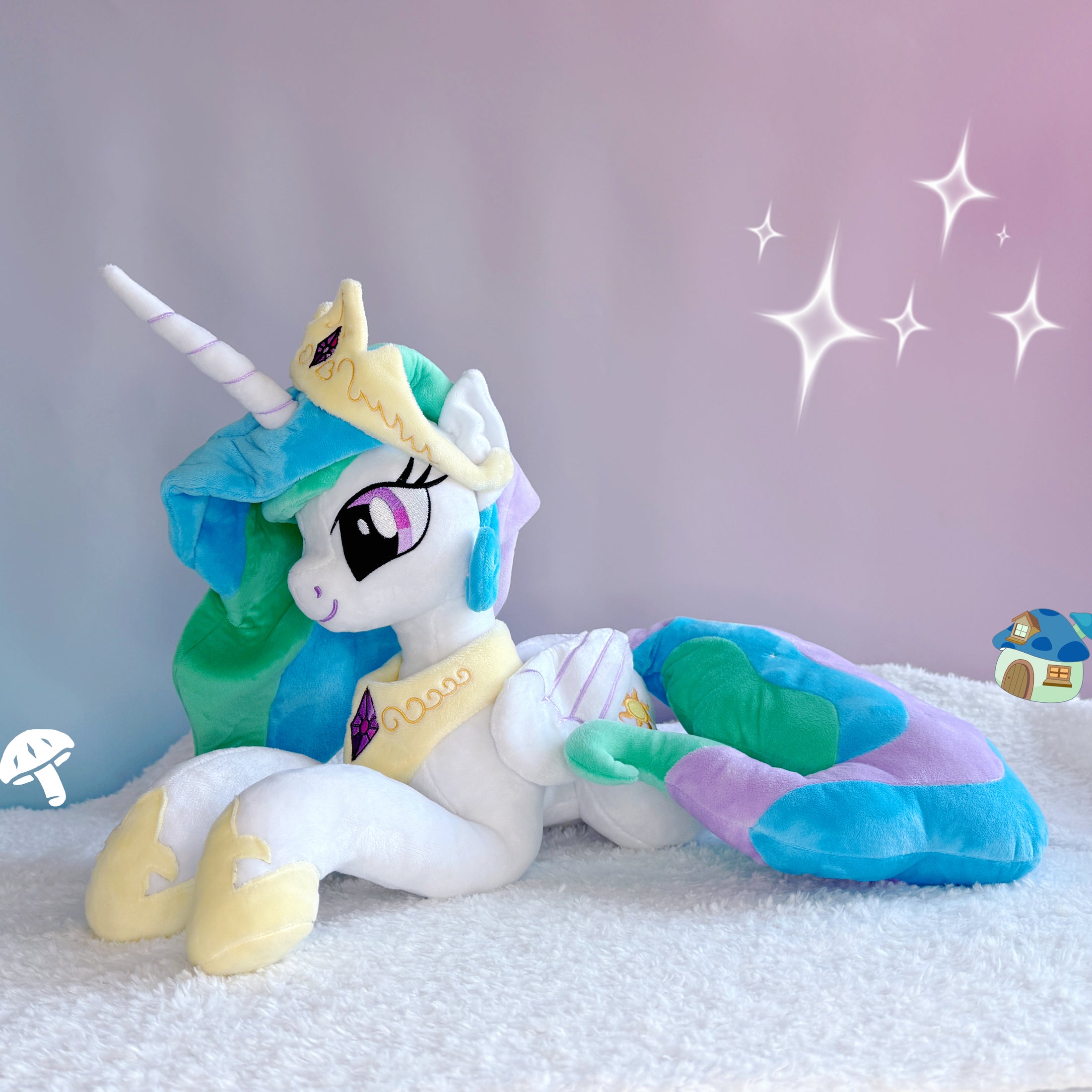 My Little Pony Cuddle Princess Celestia Plush