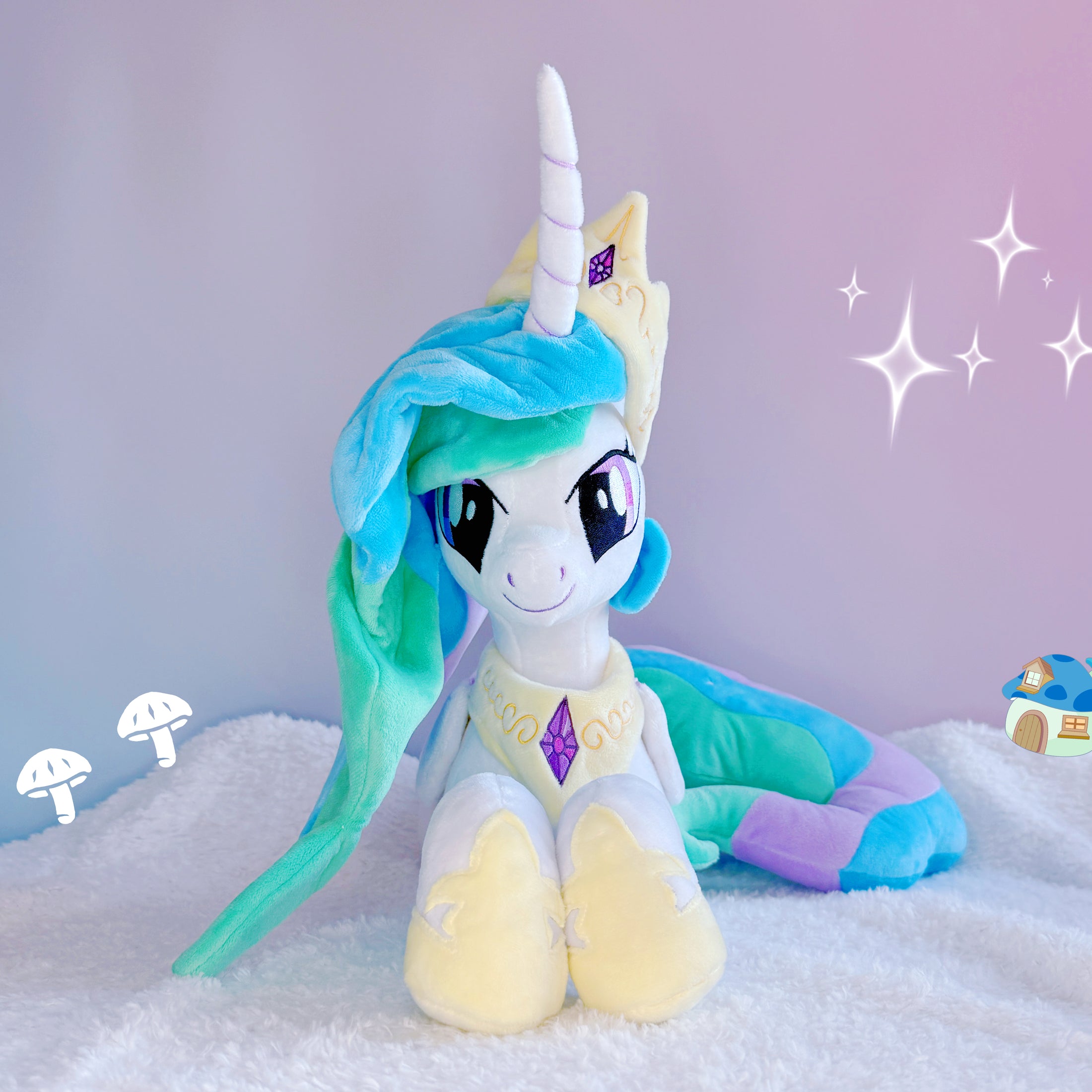 My Little Pony Cuddle Princess Celestia Plush