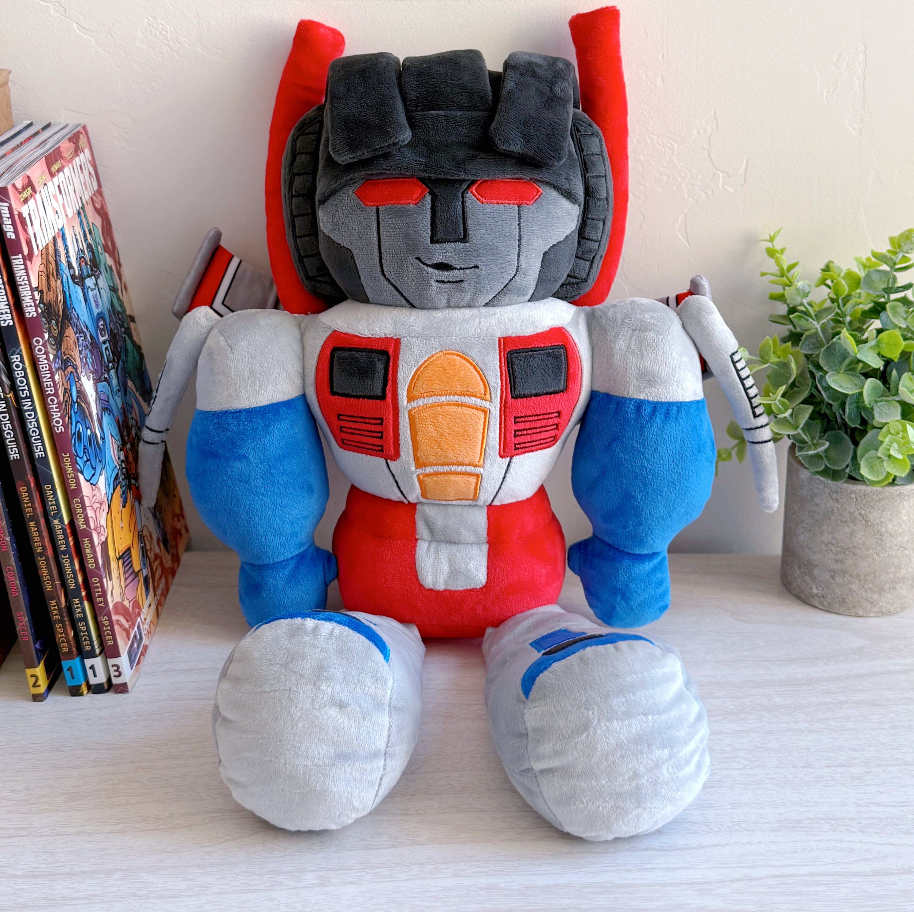 トランスフォーマー スタースクリーム スプリーム ぬいぐるみ – 公式