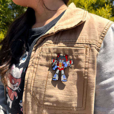 Load image into Gallery viewer, Transformers Starscream Pin
