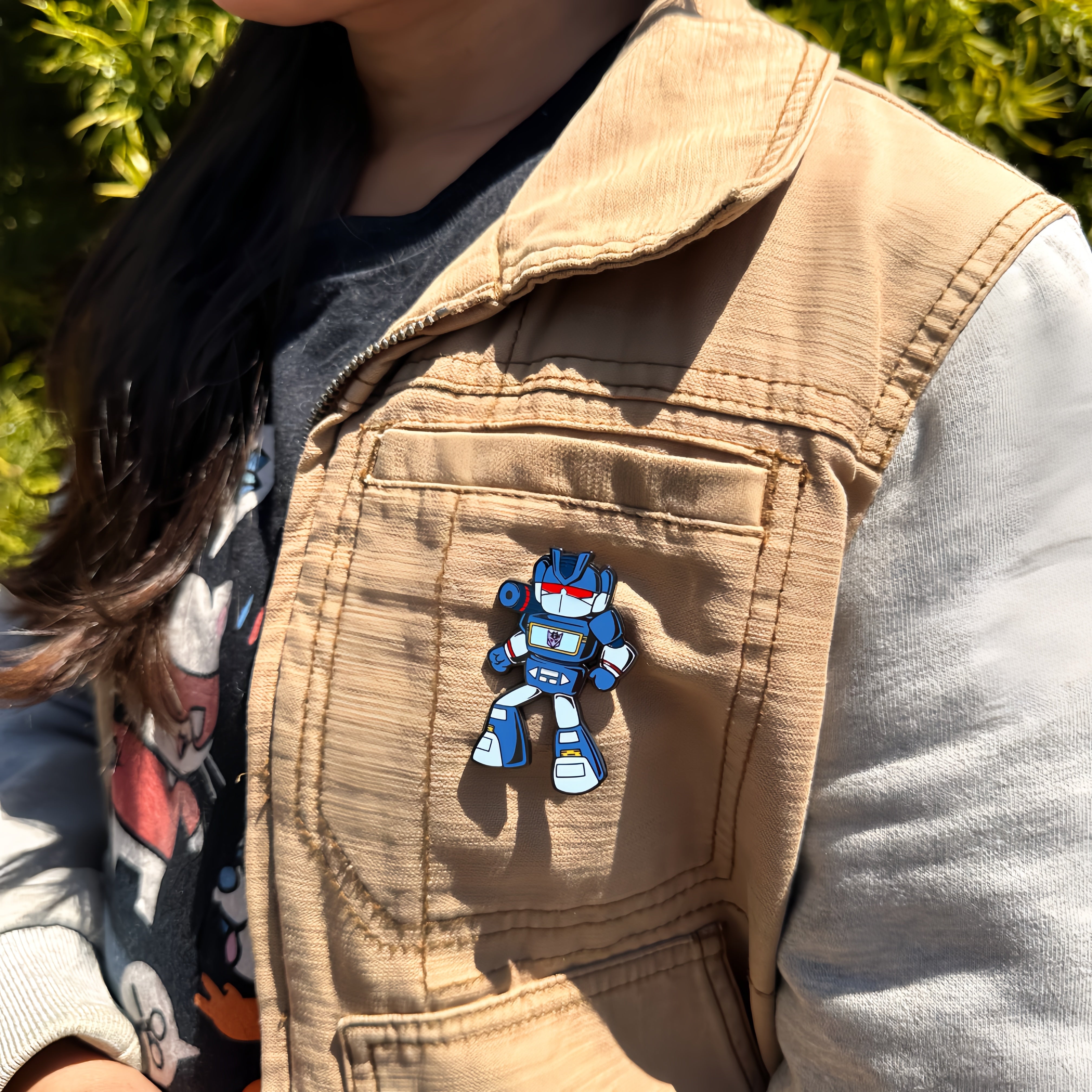 トランスフォーマー サウンドウェーブ ピン | ディセプティコン公式