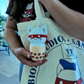 Load image into Gallery viewer, Catnip Bravo Boba Tea Plush Keychain
