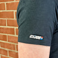 Load image into Gallery viewer, An enamel pin featuring the classic G.I. Joe logo. Pictured here is the G.I. Joe Logo Pin.
