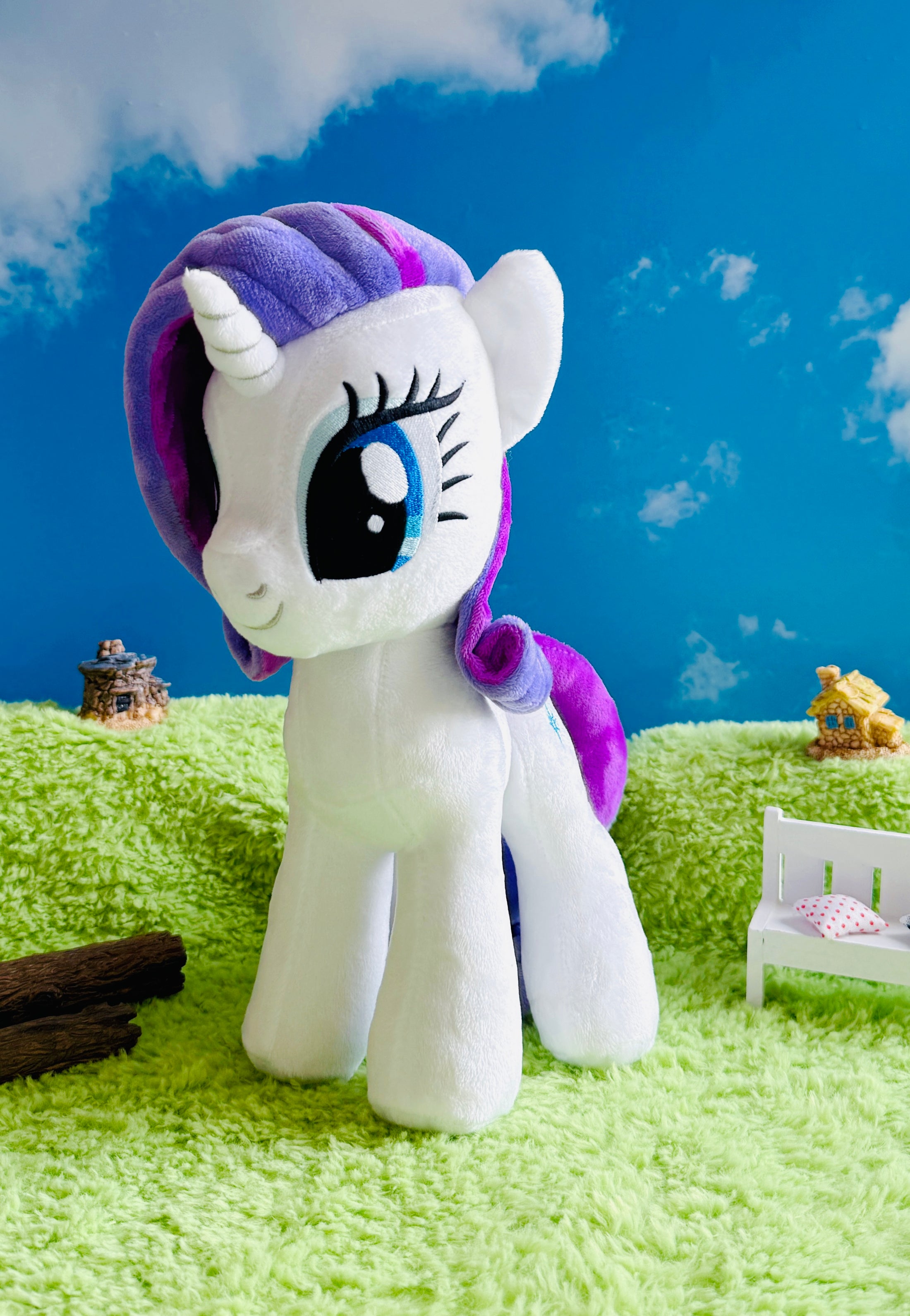 My Little Pony Rarity Plush  Magical & Elegant Unicorn Toy  Symbiote  Studios