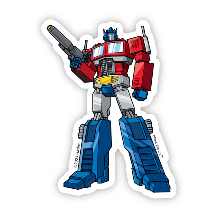 Transformers Optimus Prime Sticker