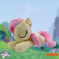 Gallery viewerに画像を読み込む, My Little Pony Fluttershy Dream Plush, a sleepy-eyed officially licensed dream plush of Fluttershy, sold by Symbiote Studios. (SleepingFluttershy.jpg)
