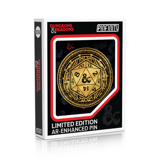 Dungeons & Dragons - Ornate Gold D20