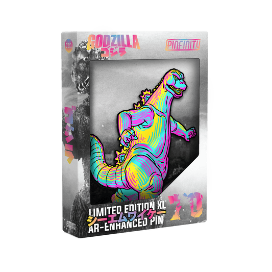 Godzilla XL CMYK Edition AR Pin (Showa Era)