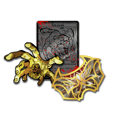 Load image into Gallery viewer, Magic: The Gathering - Duskmourn AR Pin Set
