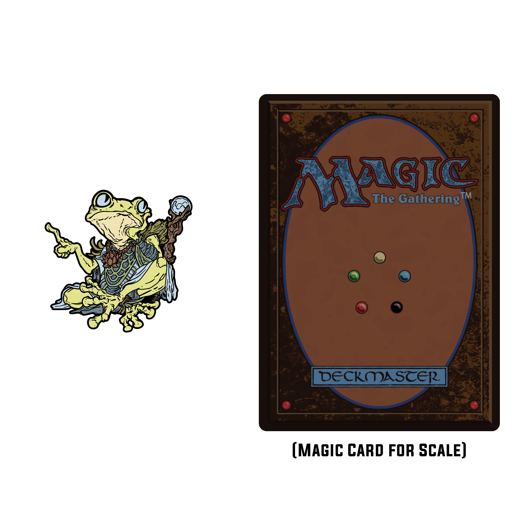 Magic: The Gathering - Helga, Skittish Seer AR Pin