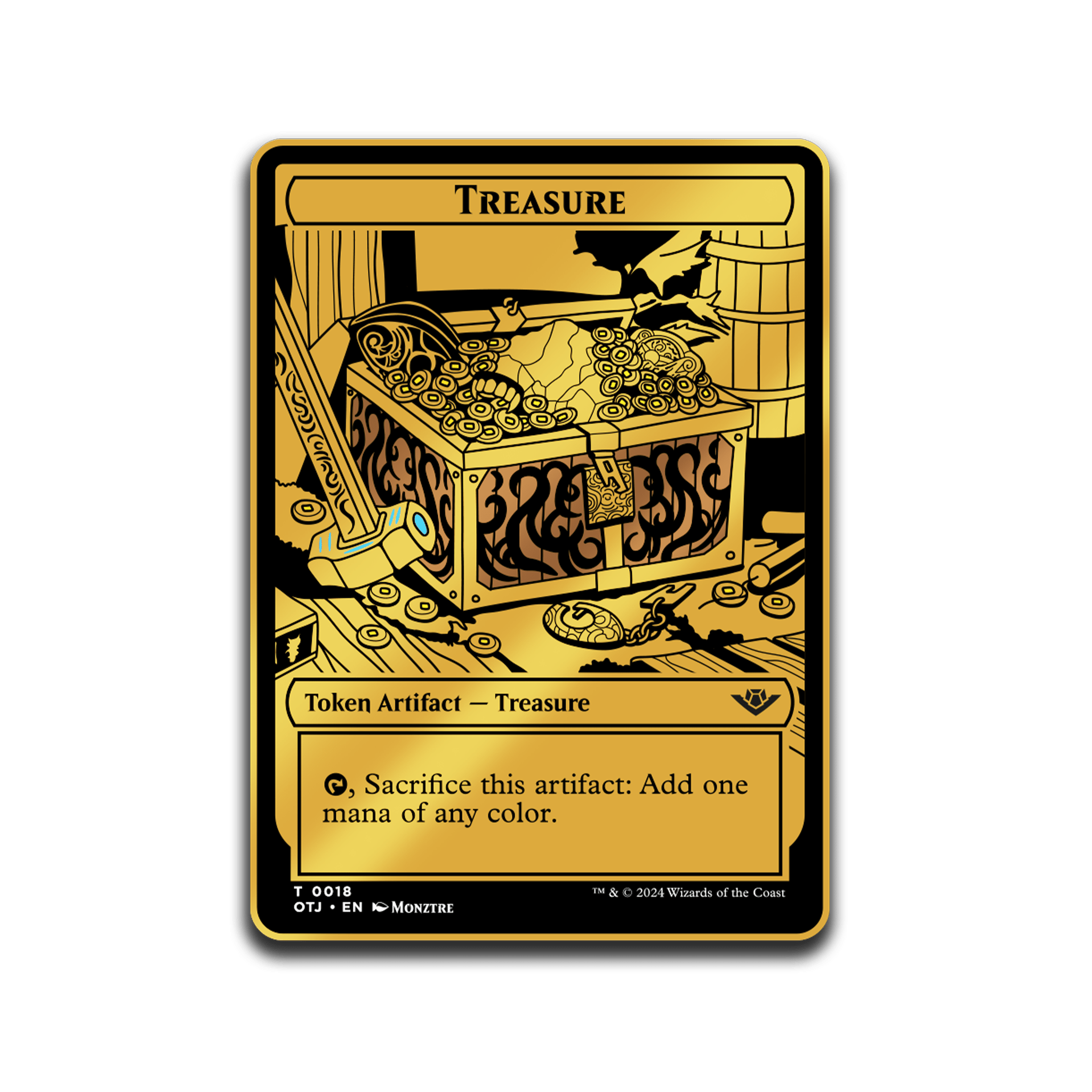 Magic: The Gathering - OTJ Treasure Token