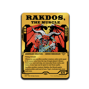 Load image into Gallery viewer, Magic: The Gathering - Rakdos, The Muscle AR Pin
