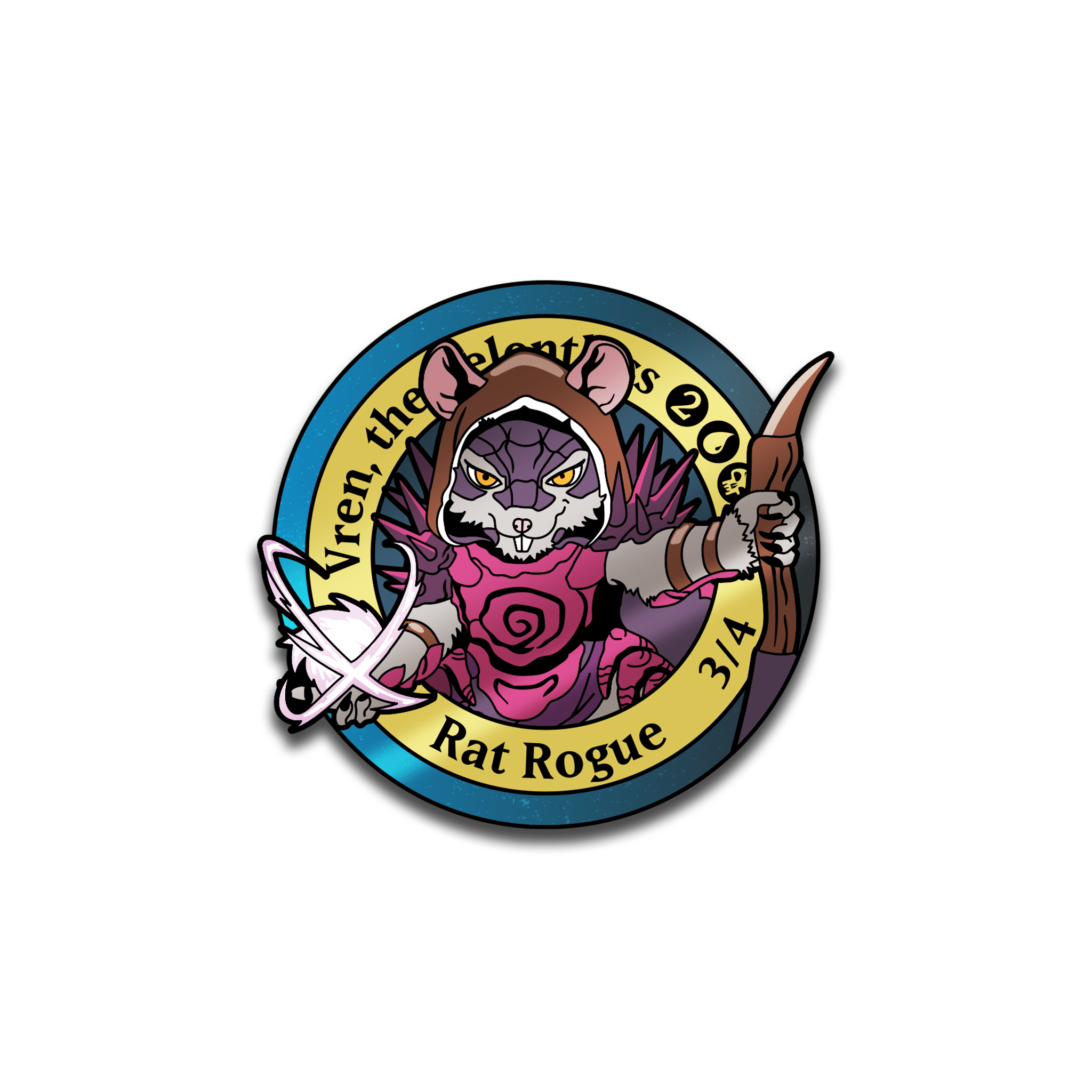 Magic: The Gathering - Vren, the Relentless AR Pin