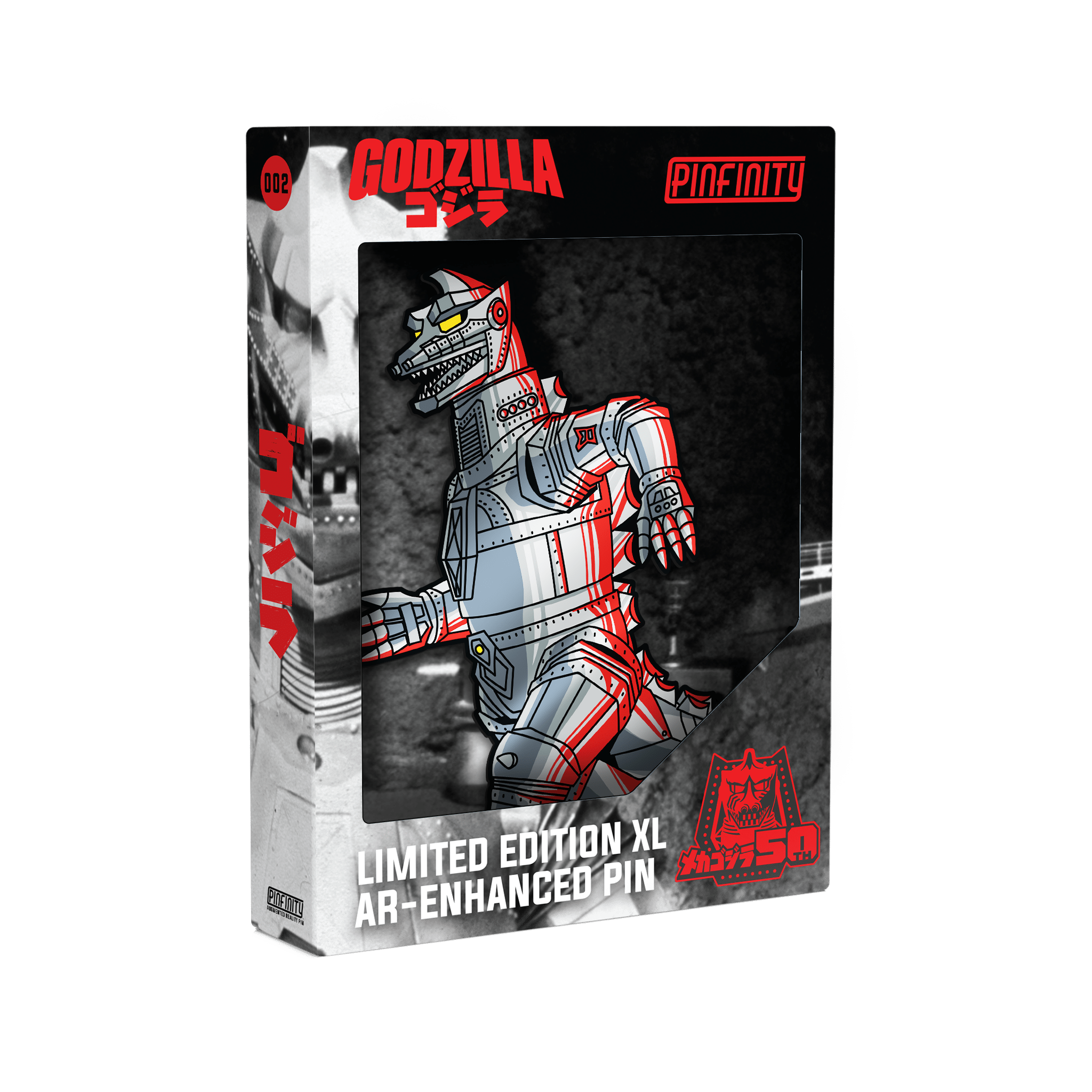 Mechagodzilla XL AR Pin (Showa Era)